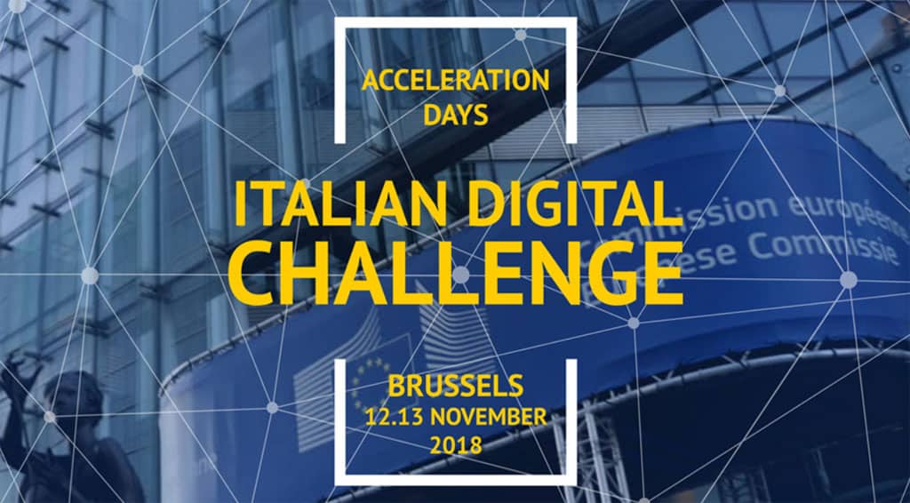 Italian Digital Challenge, Bruxelles – 12-13 novembre 2018